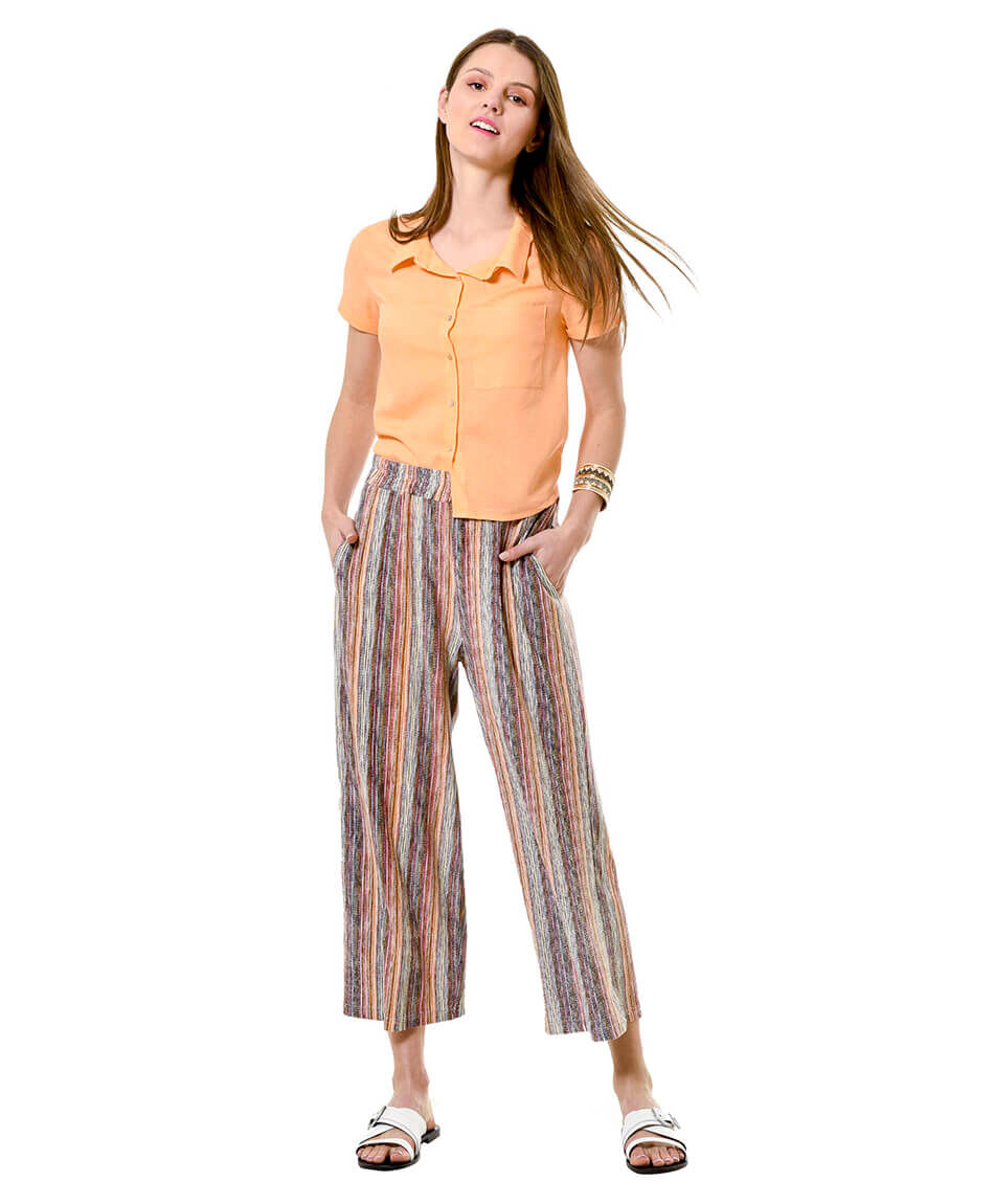 Pantalon textura