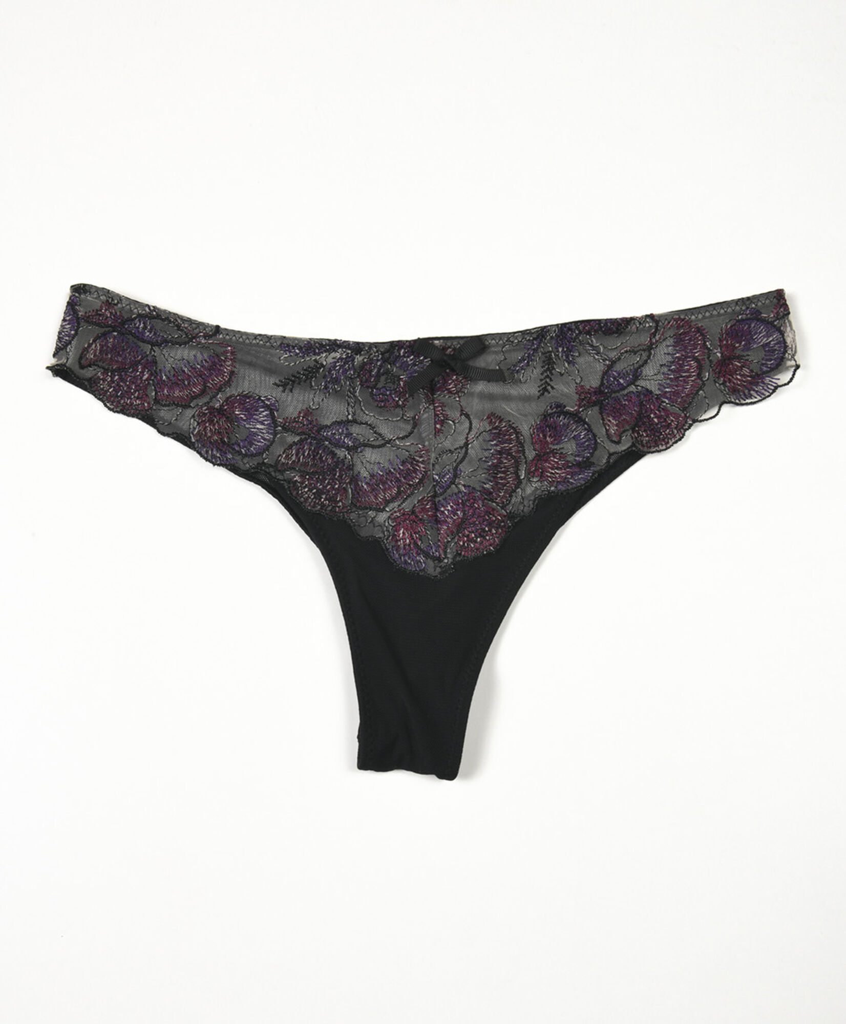 Bikini mujer satín floreado Bikini mujer satín floreado