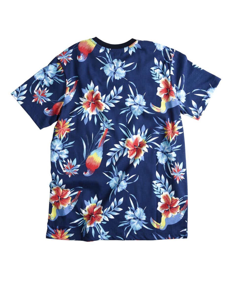 Polera manga corta cuello redondo