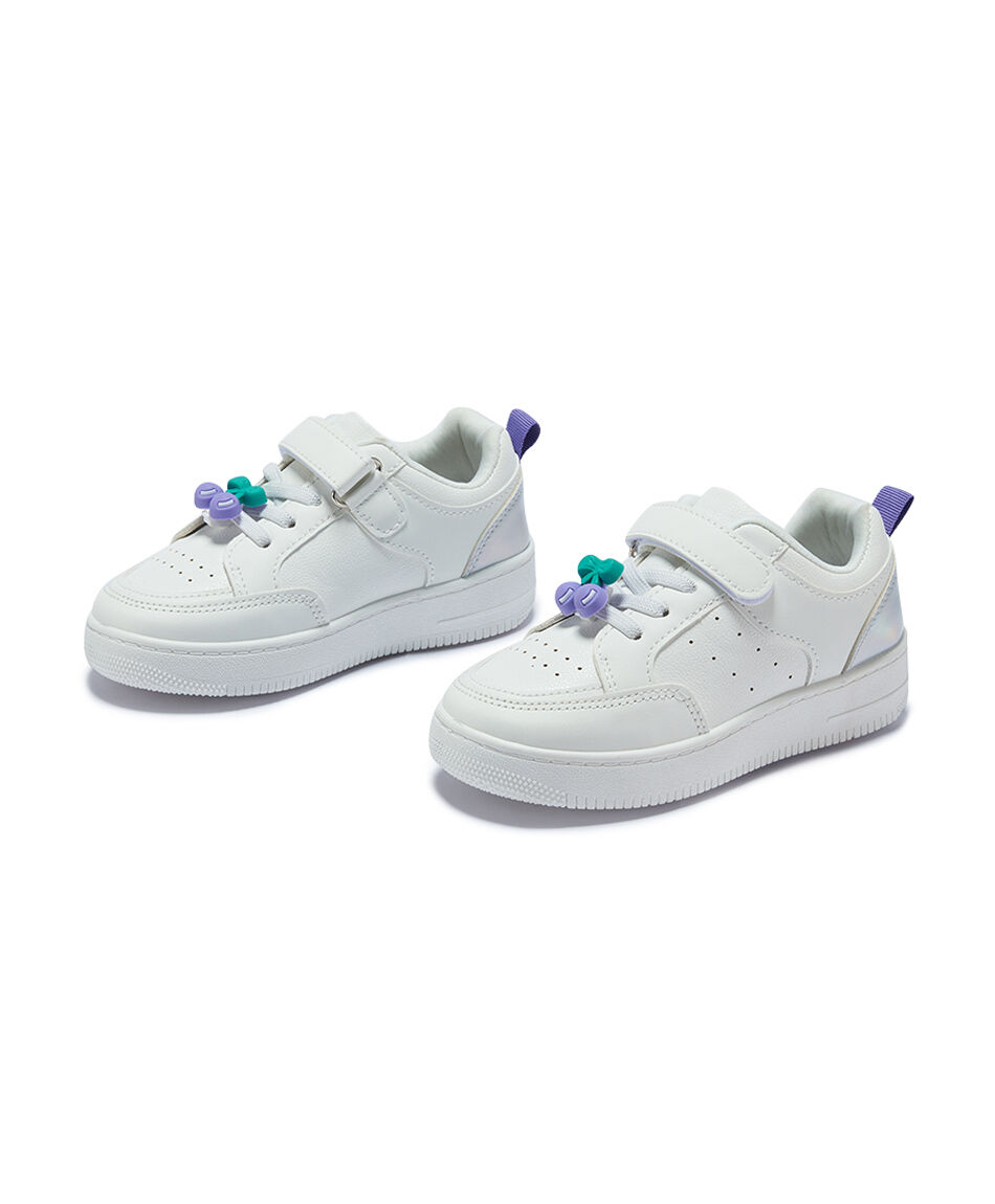 Zapatilla ni&ntilde;a urbana cherry