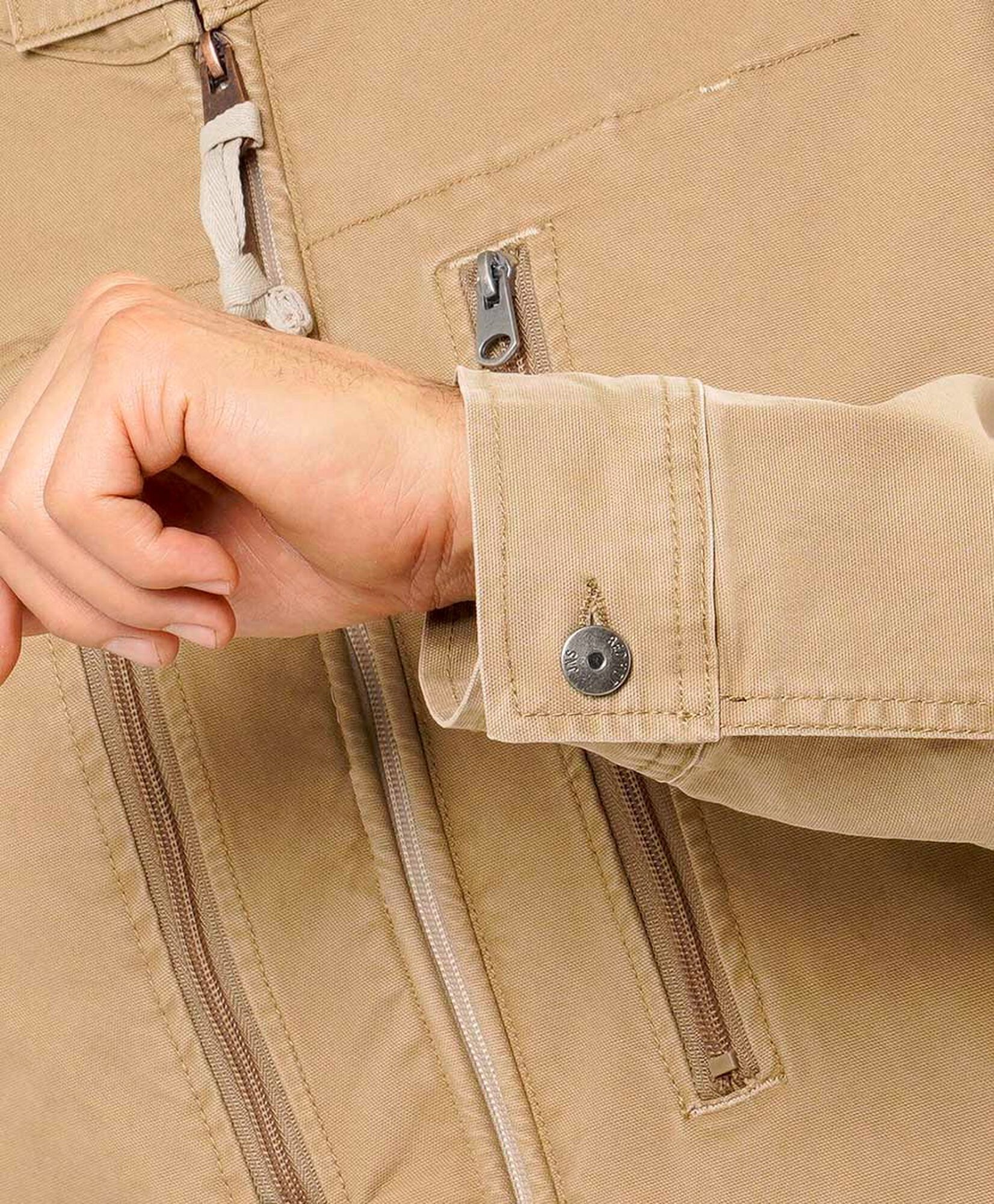 Chaqueta hombre bolsillos cierres Chaqueta hombre bolsillos cierres