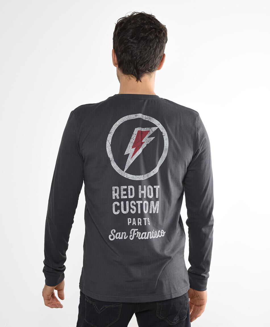 Polera manga larga cuello redondo