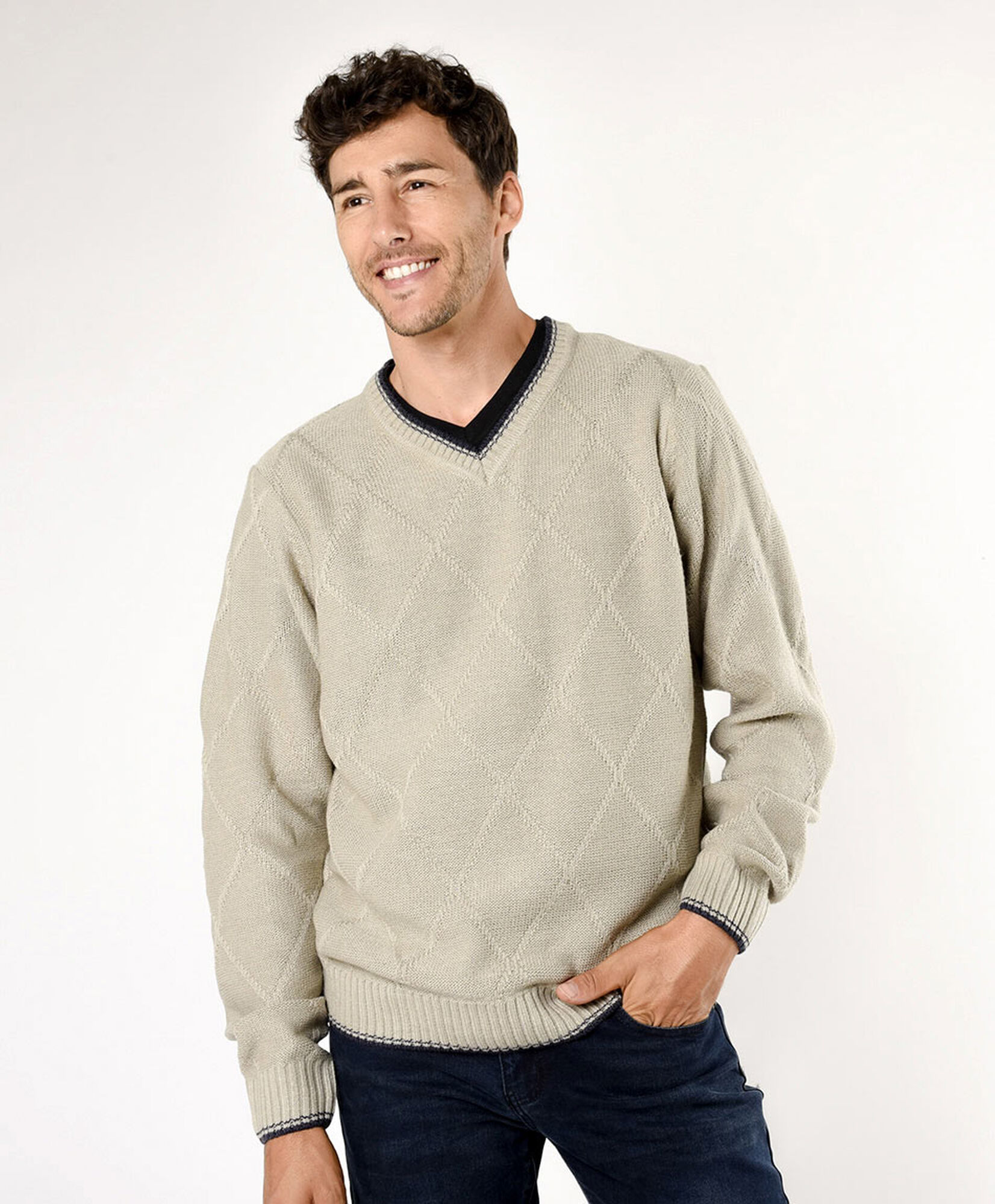 Sweater hombre rombos Sweater hombre rombos
