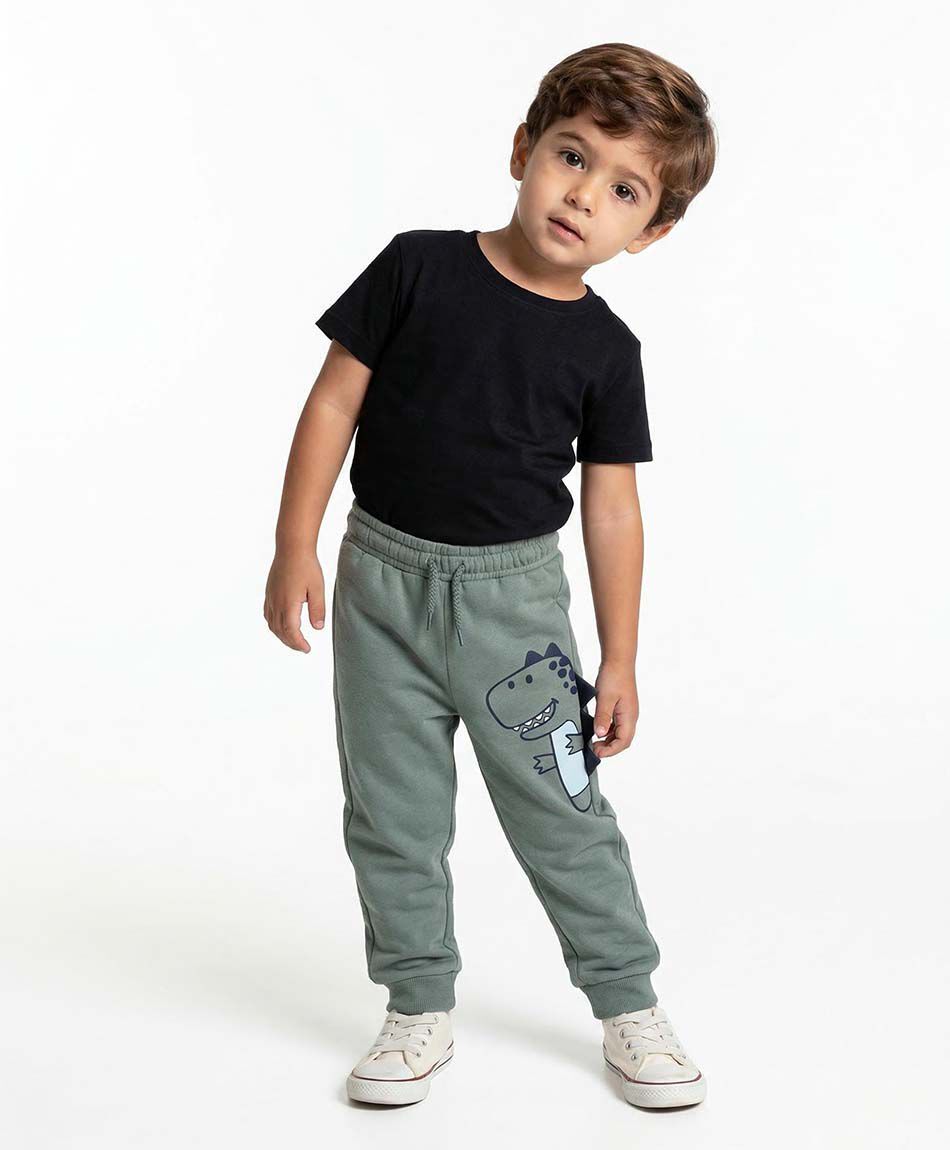 Pantal&oacute;n de buzo beb&eacute; dinosaurio 3d