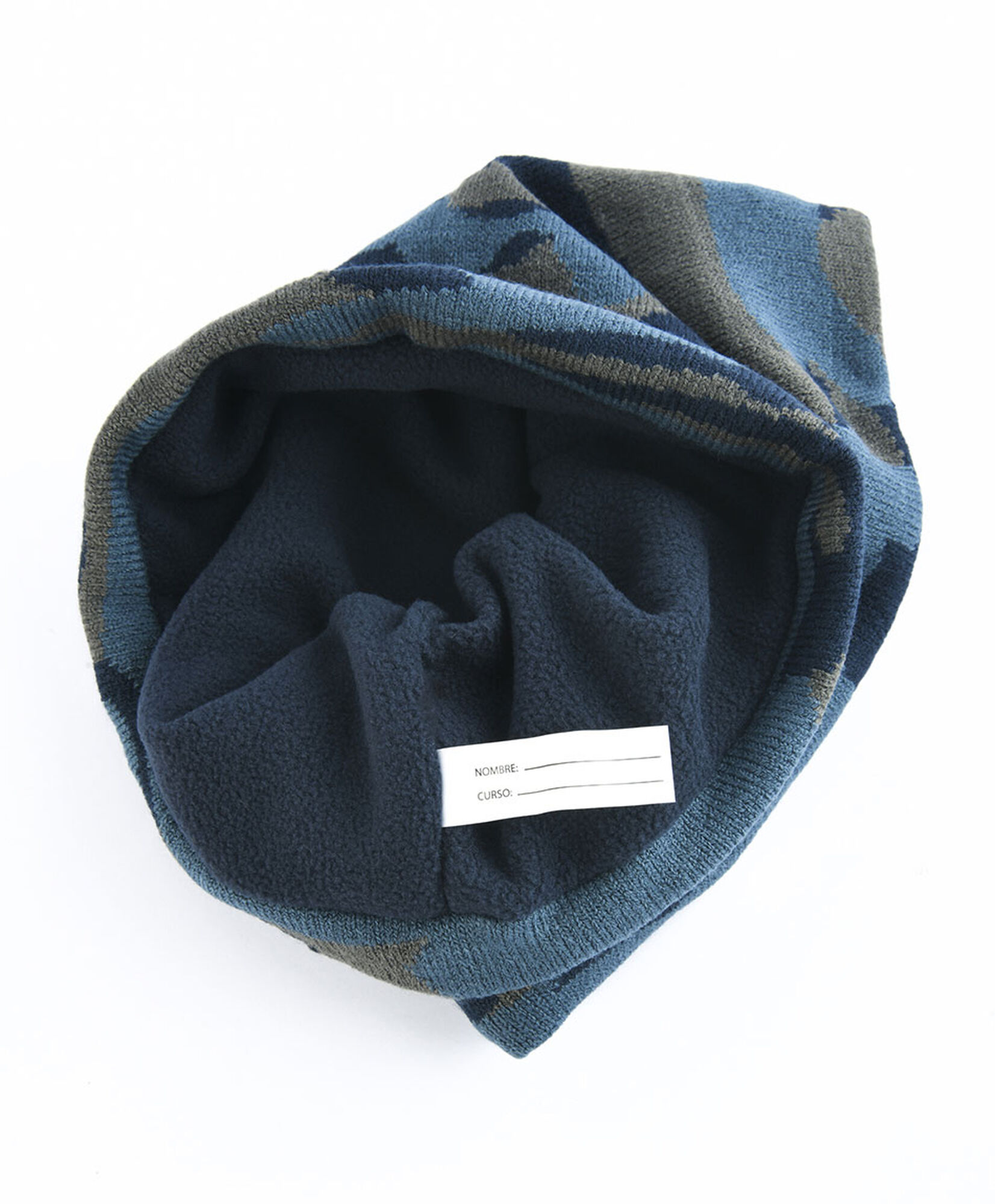 Cuello escolar print camuflaje Cuello escolar print camuflaje
