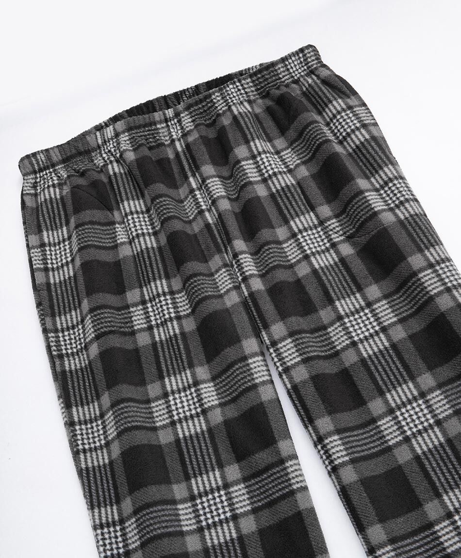 Pijama hombre polar cuadros