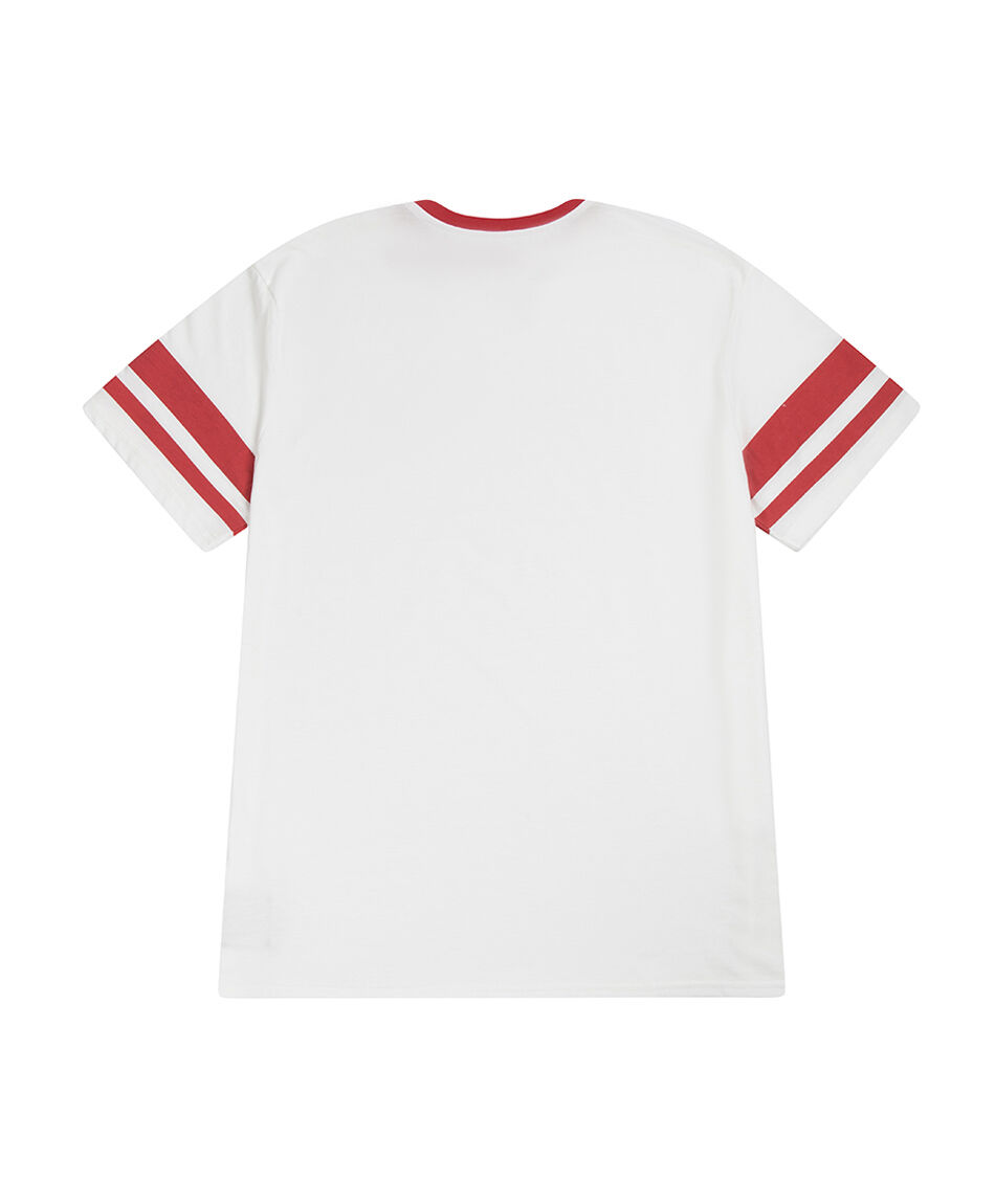 Polera hombre l&iacute;neas mangas