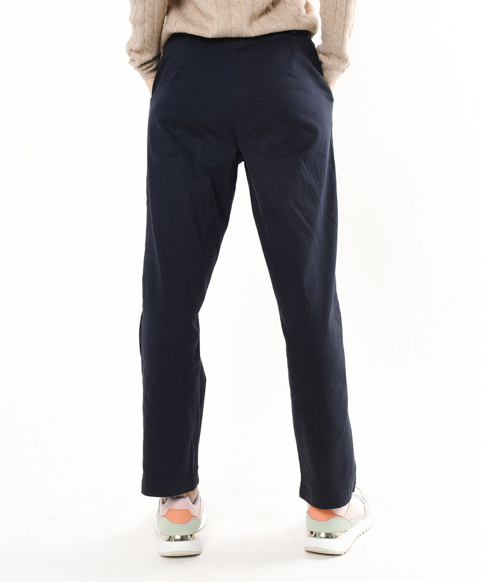 Pantalón mujer recto liso Pantalón mujer recto liso