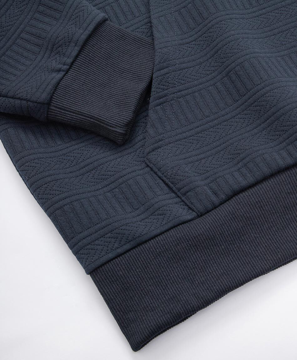 Poler&oacute;n hombre con capucha navy