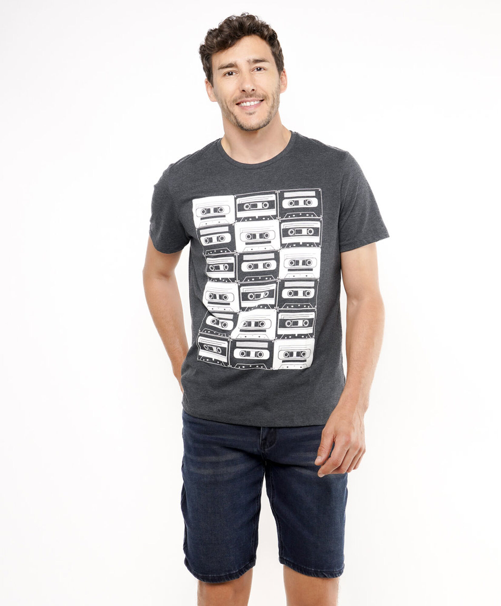 Bermuda hombre denim azul oscuro Bermuda hombre denim azul oscuro