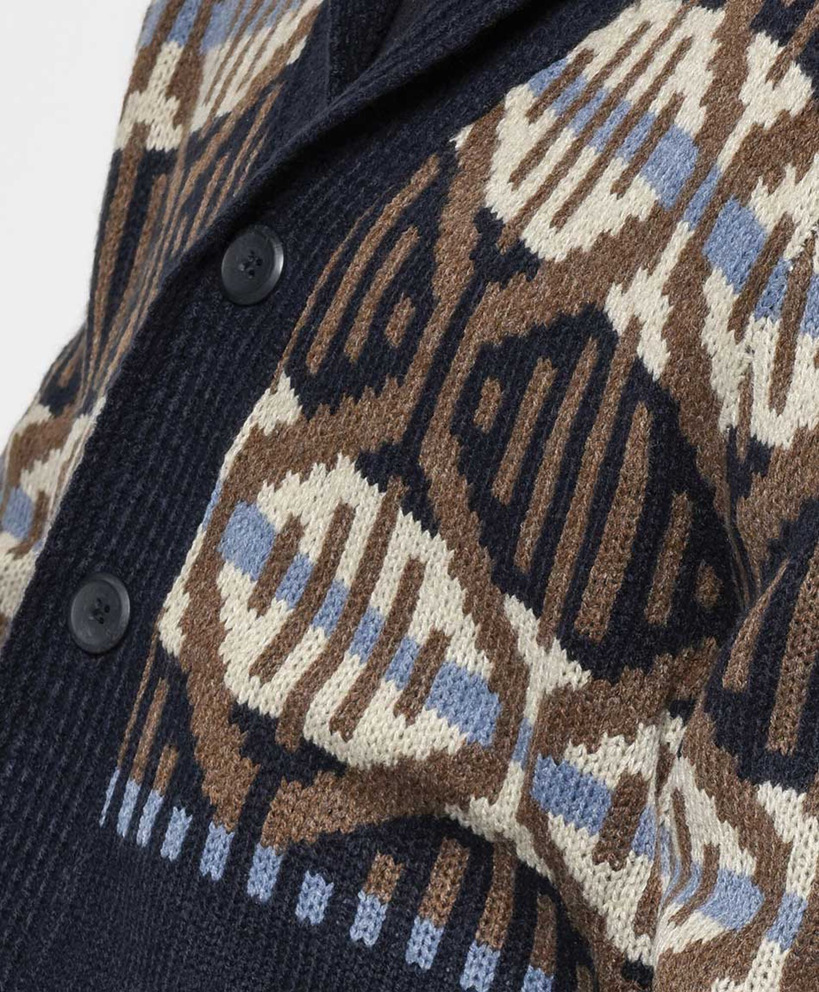Cardigan hombre rombos Cardigan hombre rombos