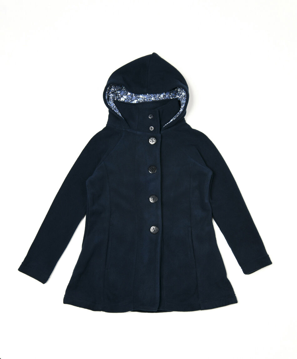 Abrigo escolar polar botones