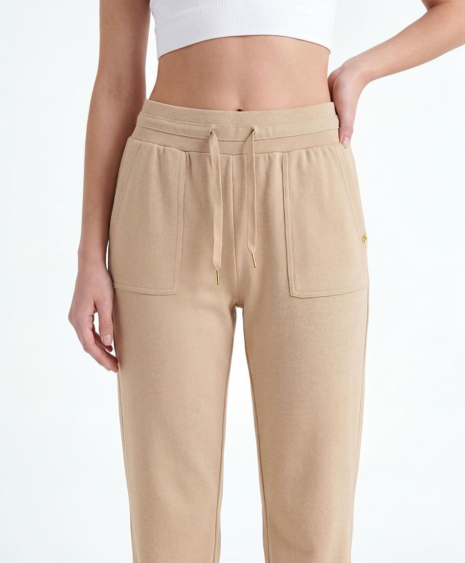 Pantal&oacute;n deportivo mujer beige