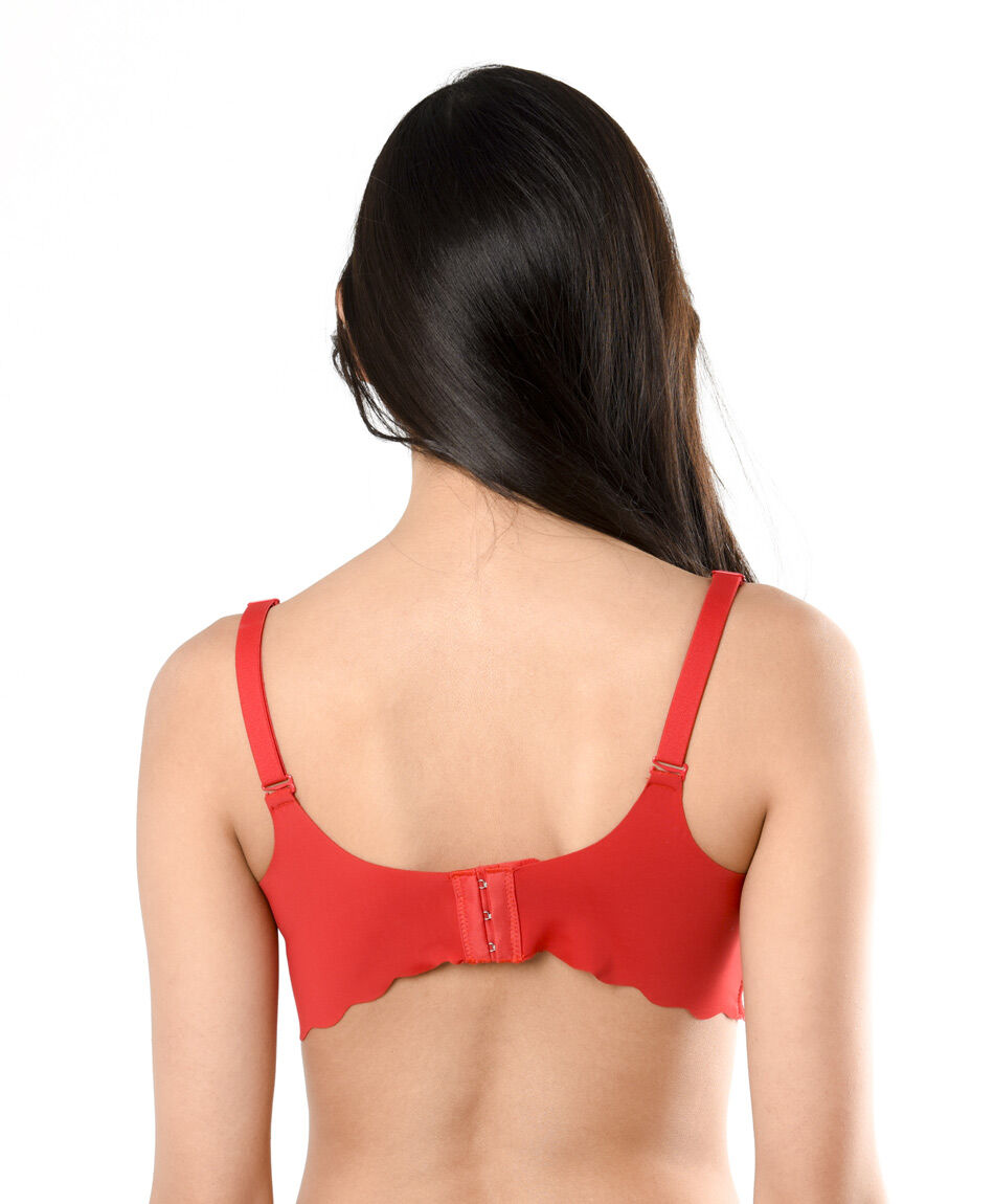 Sost&eacute;n mujer encajes floreados seamless