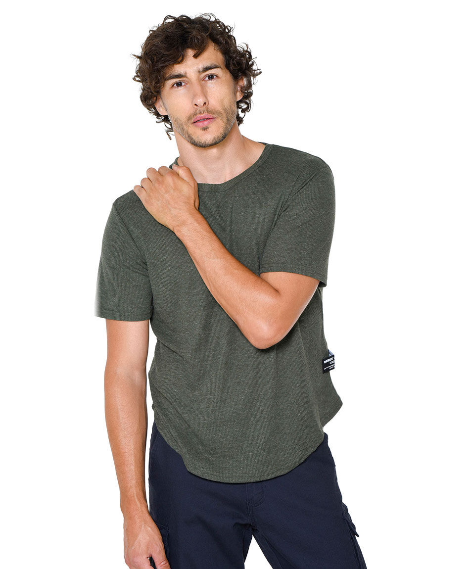 Polera fashion wafle