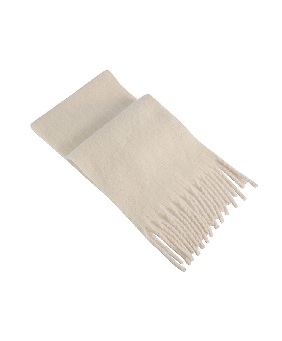 Ruana mujer casual beige