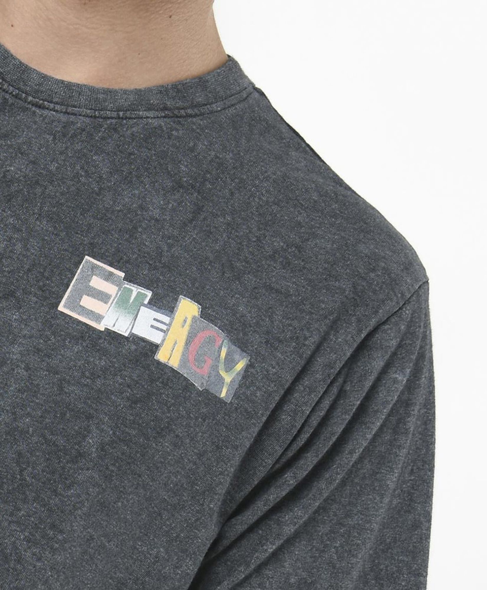 Polera hombre doble estampado Polera hombre doble estampado
