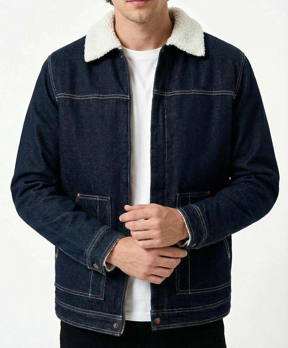 Chaqueta hombre mezclilla chiporro