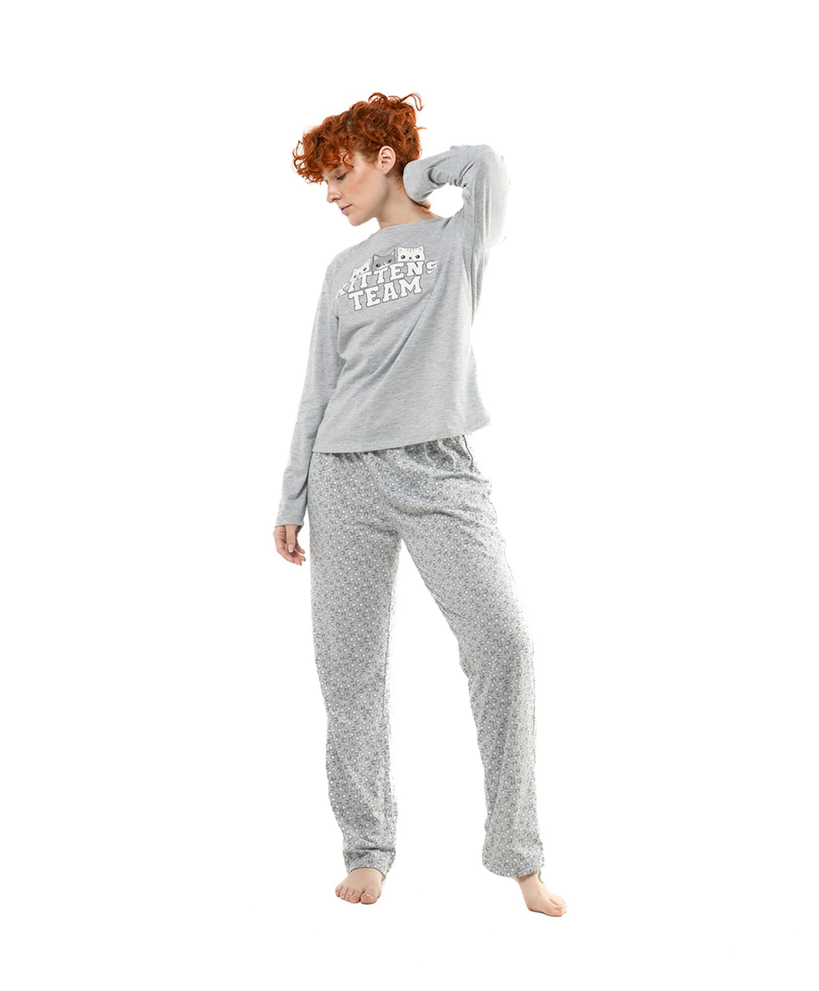 Pijama mujer kittens team Pijama mujer kittens team