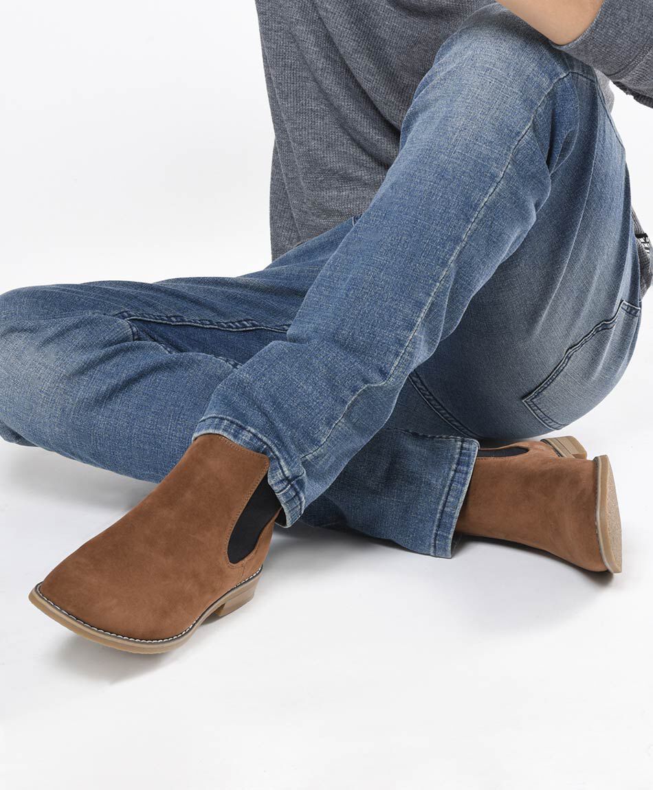Zapato hombre el&aacute;sticos laterales