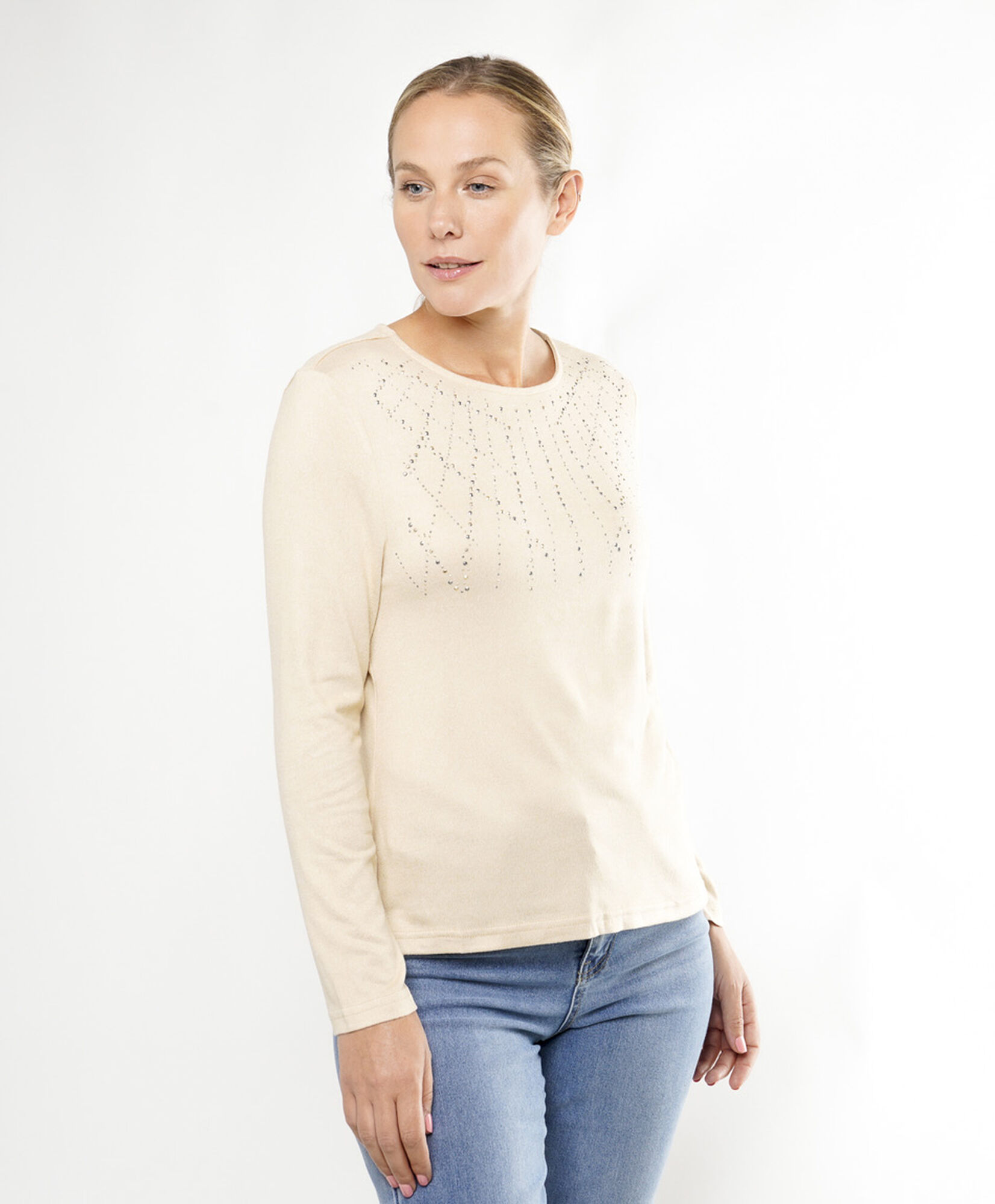 Polera mujer brillos Polera mujer brillos