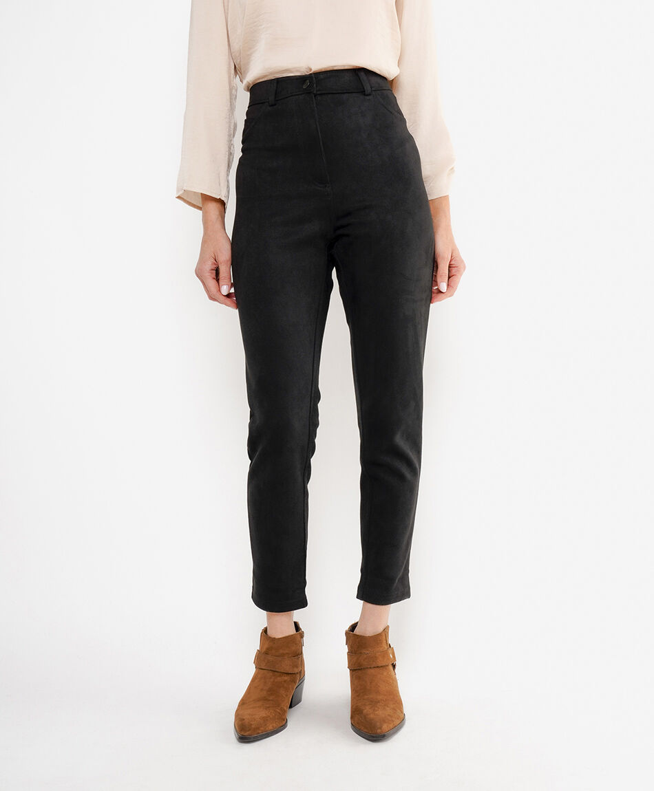 Pantal&oacute;n mujer estilo suede