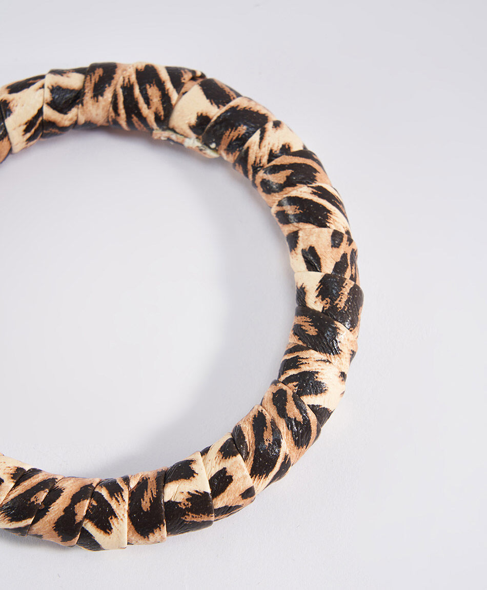 Pulsera mujer animal print