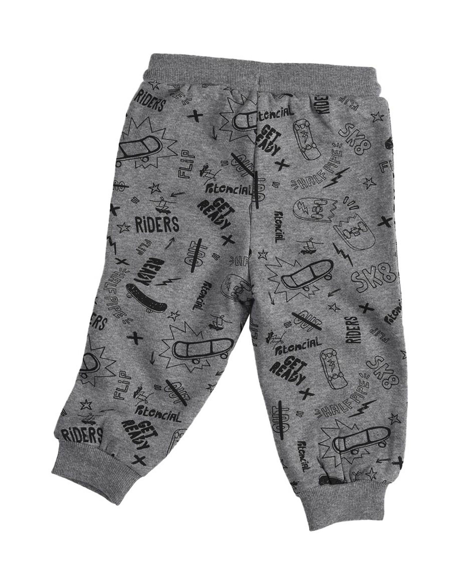 Pantalón de buzo bebé skate Pantalón de buzo bebé skate