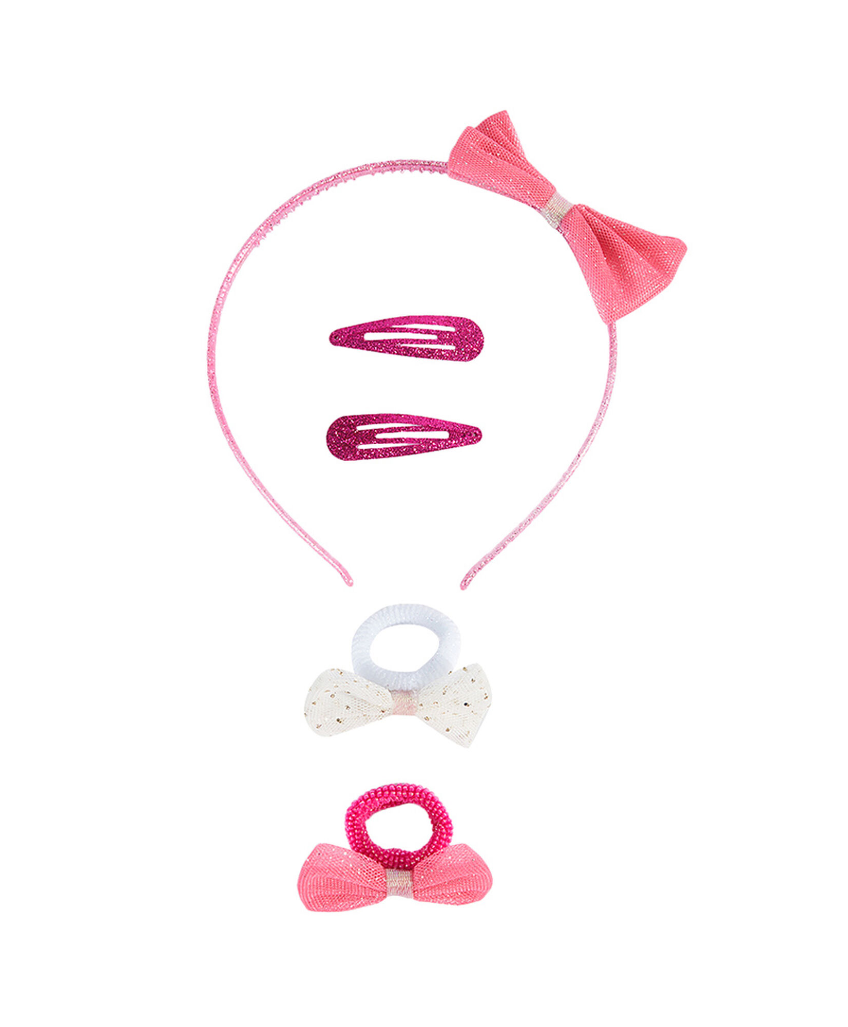 Set cintillo + pinches + colet infantil Set cintillo + pinches + colet infantil