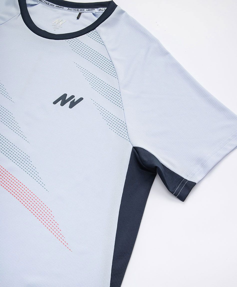 Polera deportiva hombre runner white