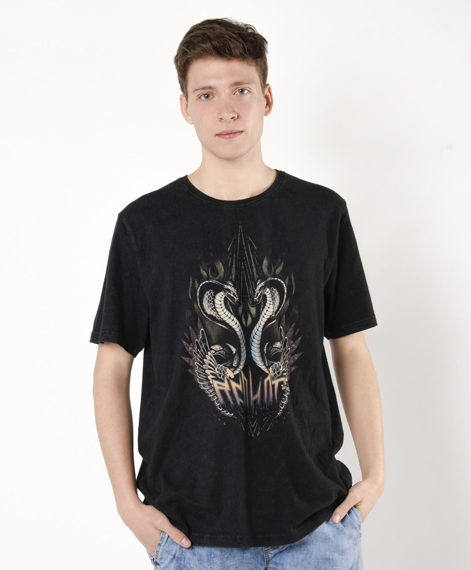Polera hombre serpientes Polera hombre serpientes