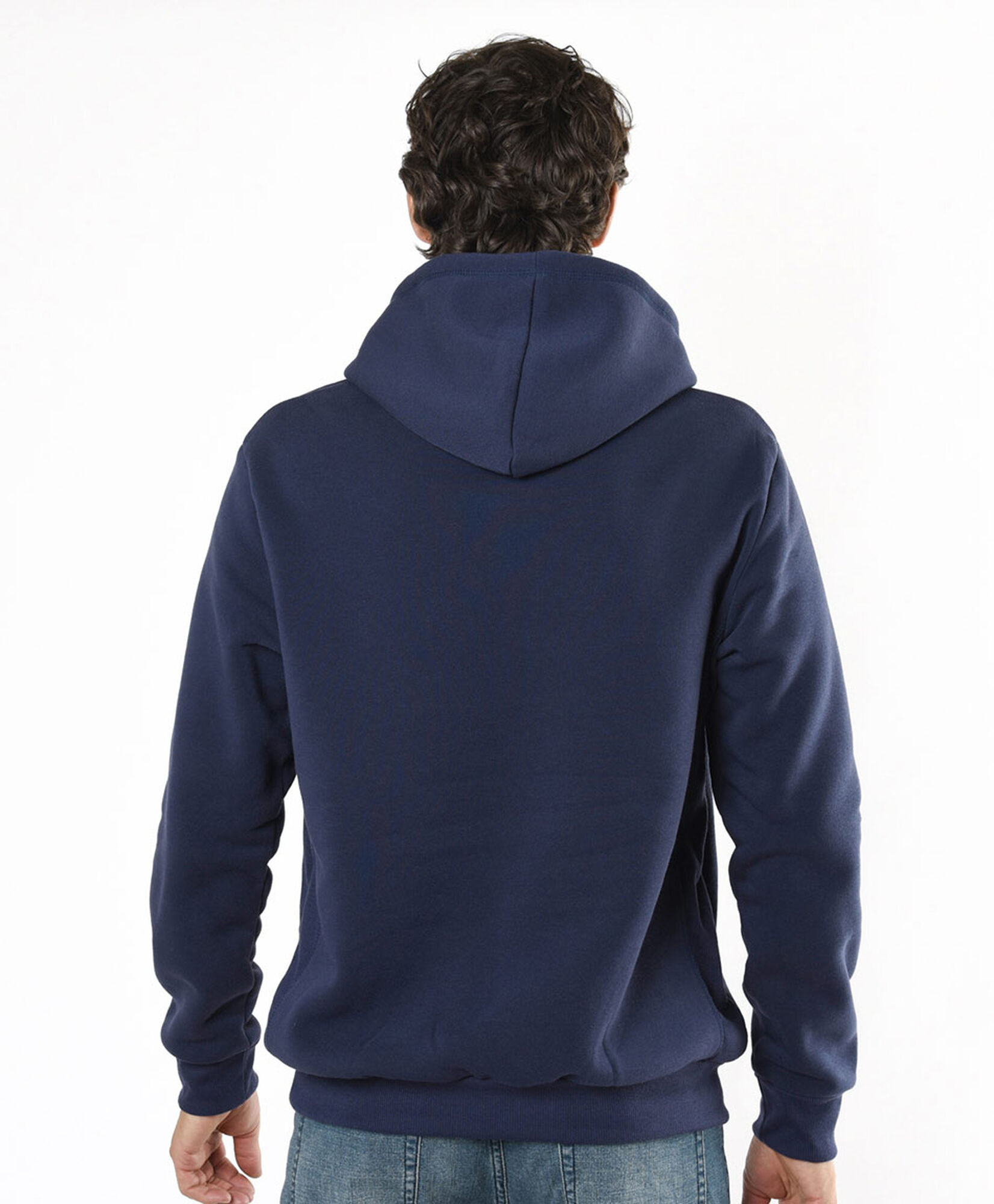 Polerón hombre liso azul Polerón hombre liso azul