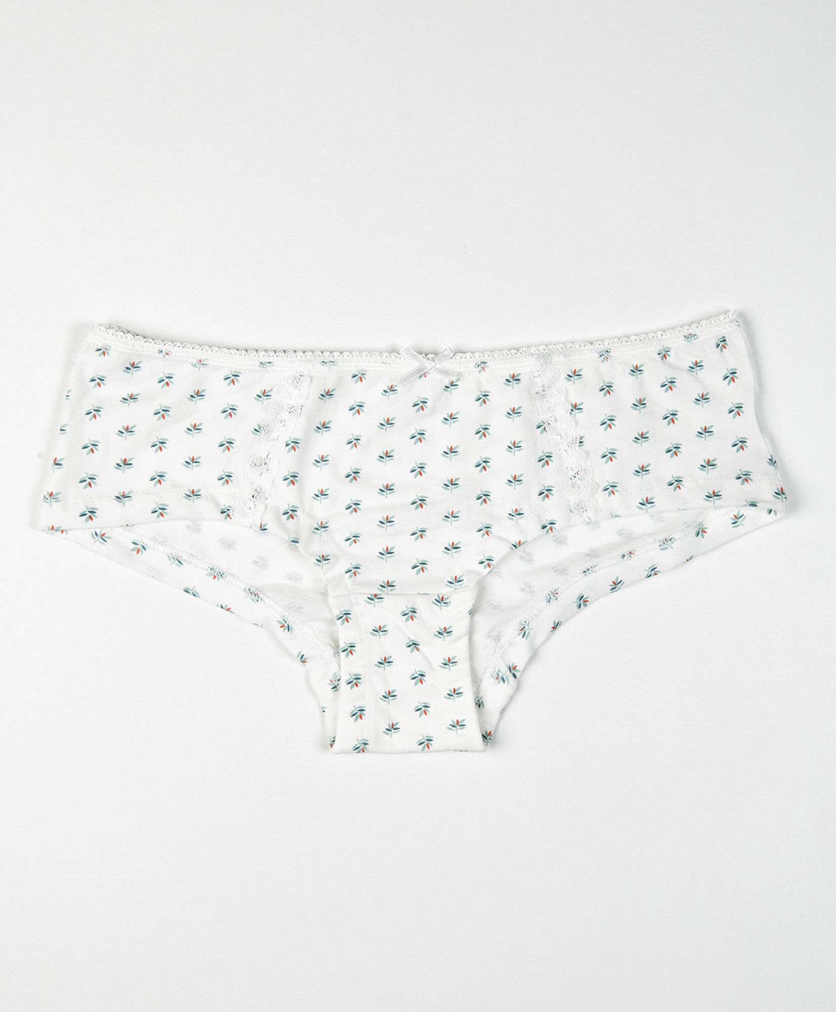 Pantaleta mujer print y encaje Pantaleta mujer print y encaje