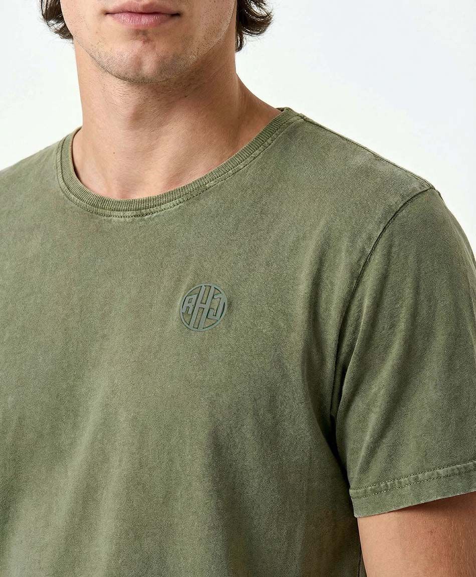 Polera hombre mini print