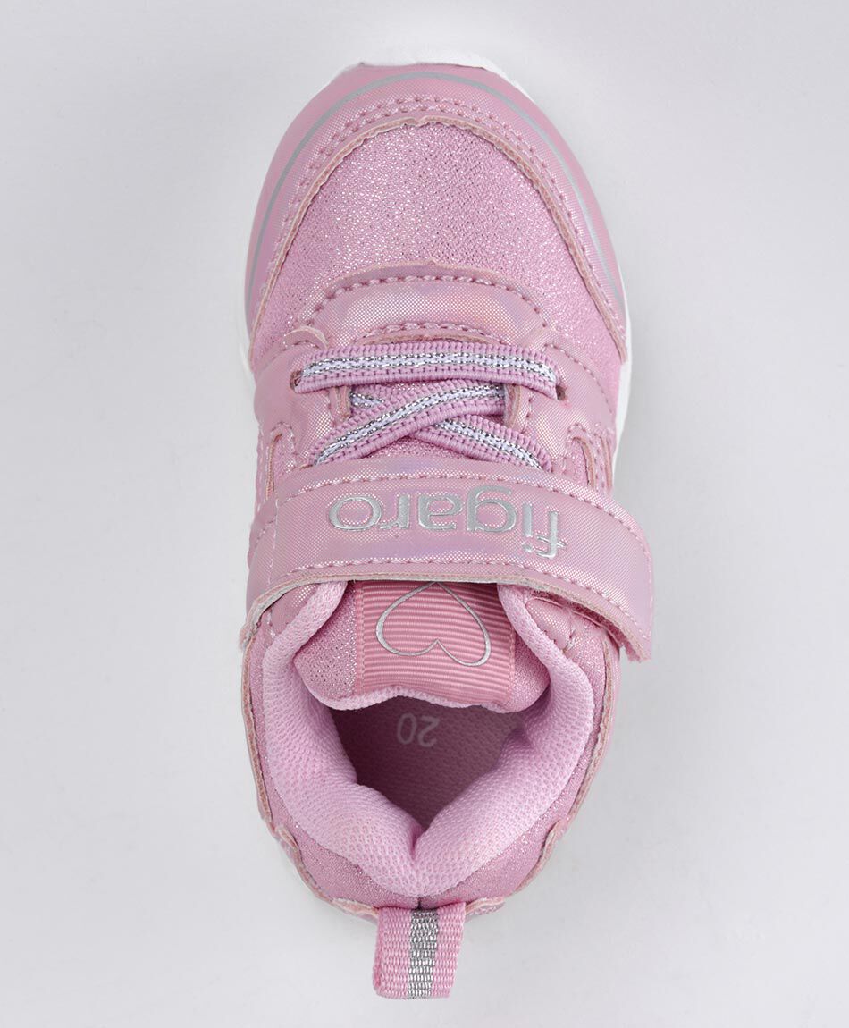 Zapatilla infantil brillos