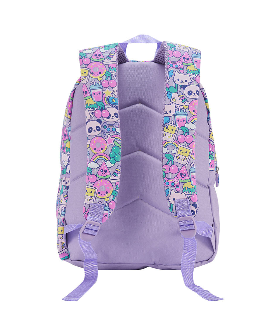 Pack mochila y accesorios escolar candy