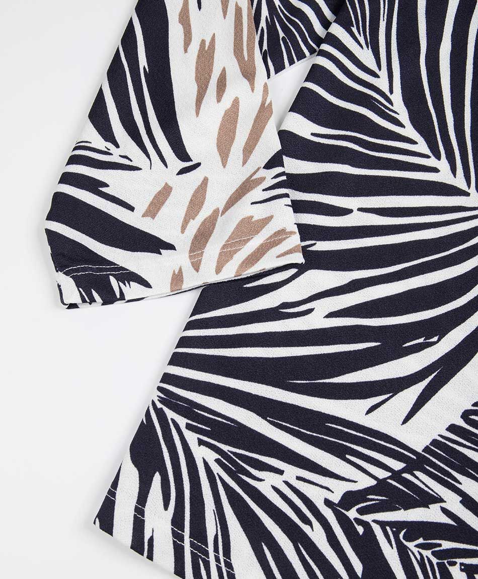 Polera mujer estampado mao