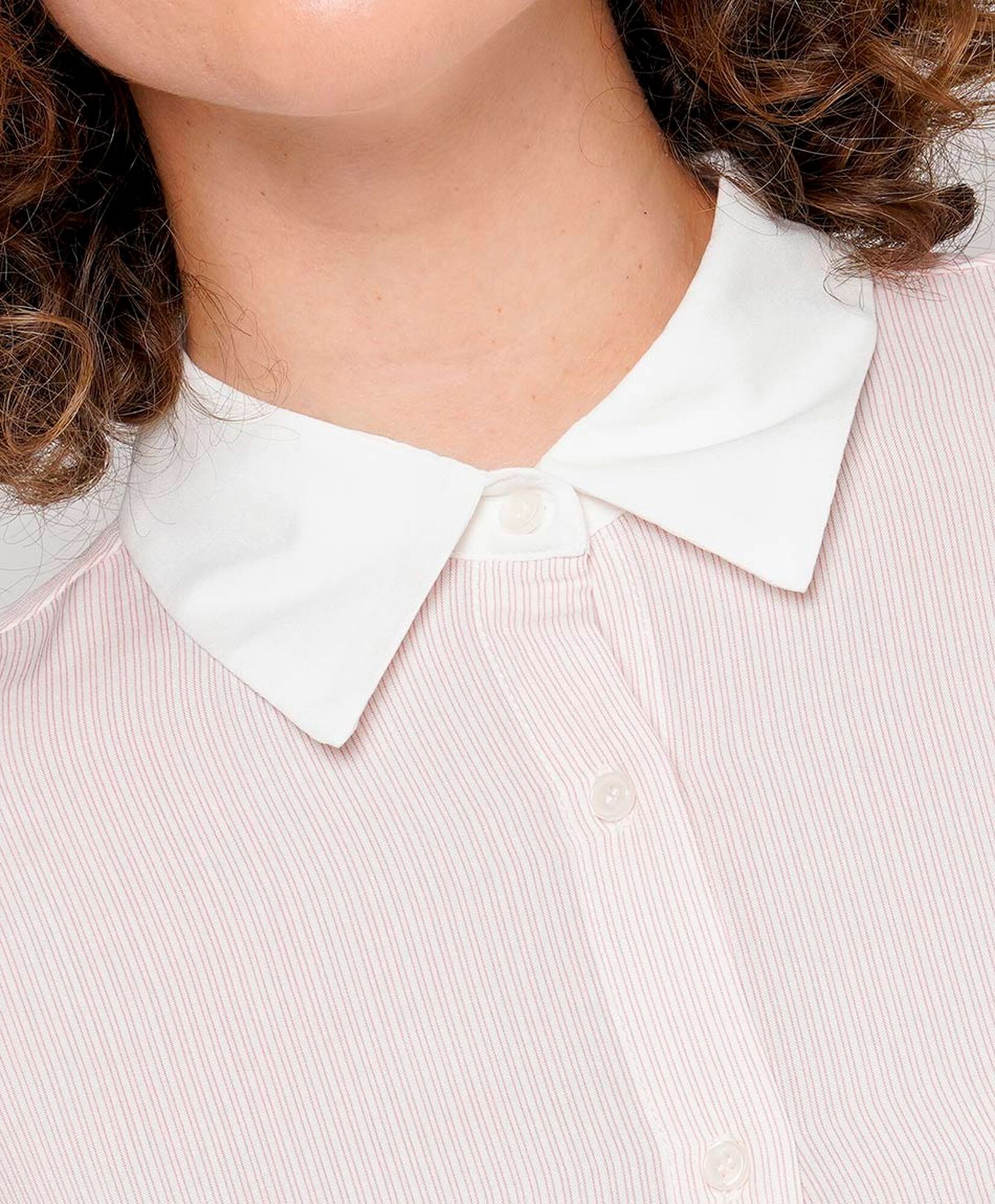 Blusa mujer líneas contraste Blusa mujer líneas contraste
