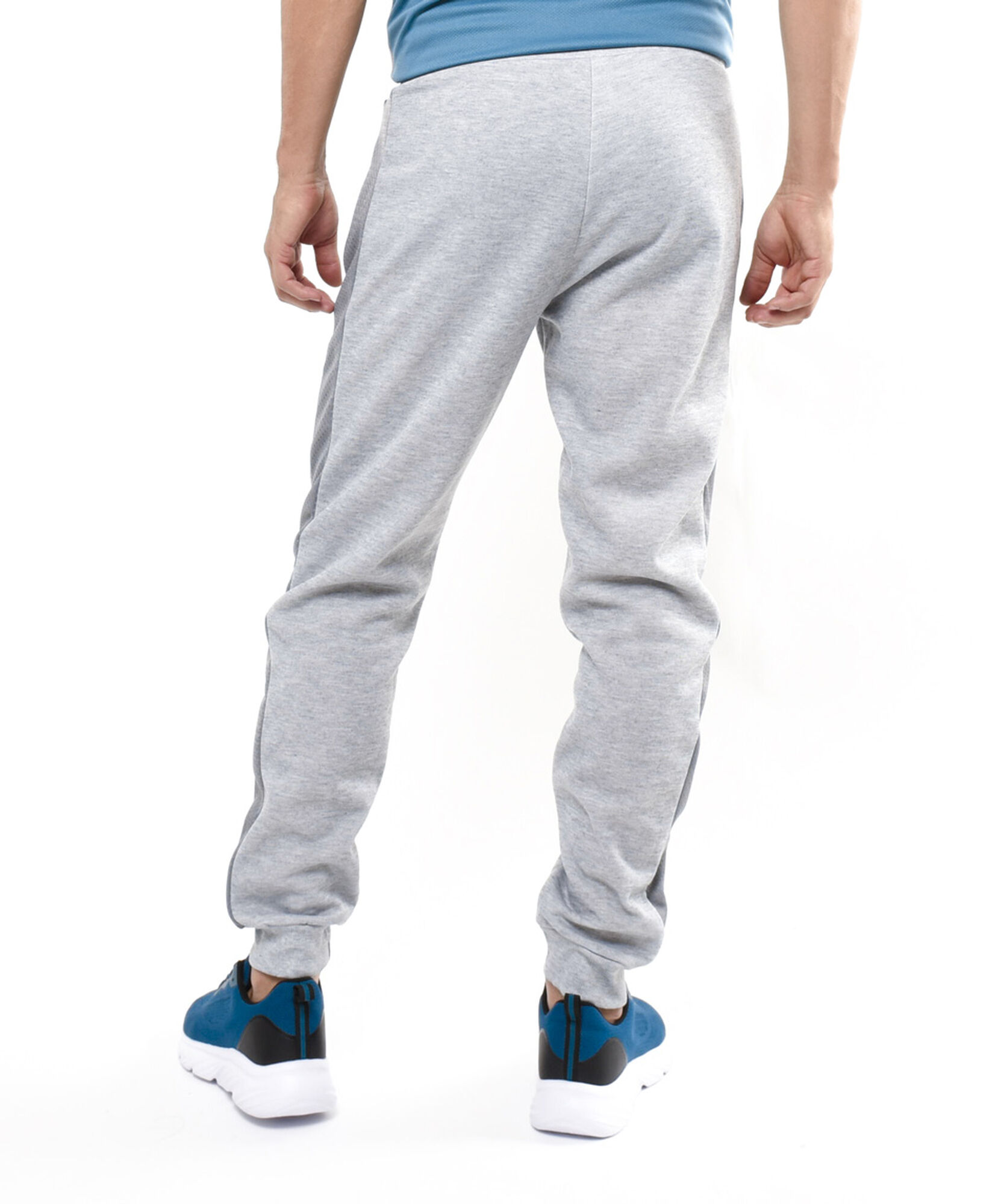 Pantalón deportivo hombre malla lateral Pantalón deportivo hombre malla lateral