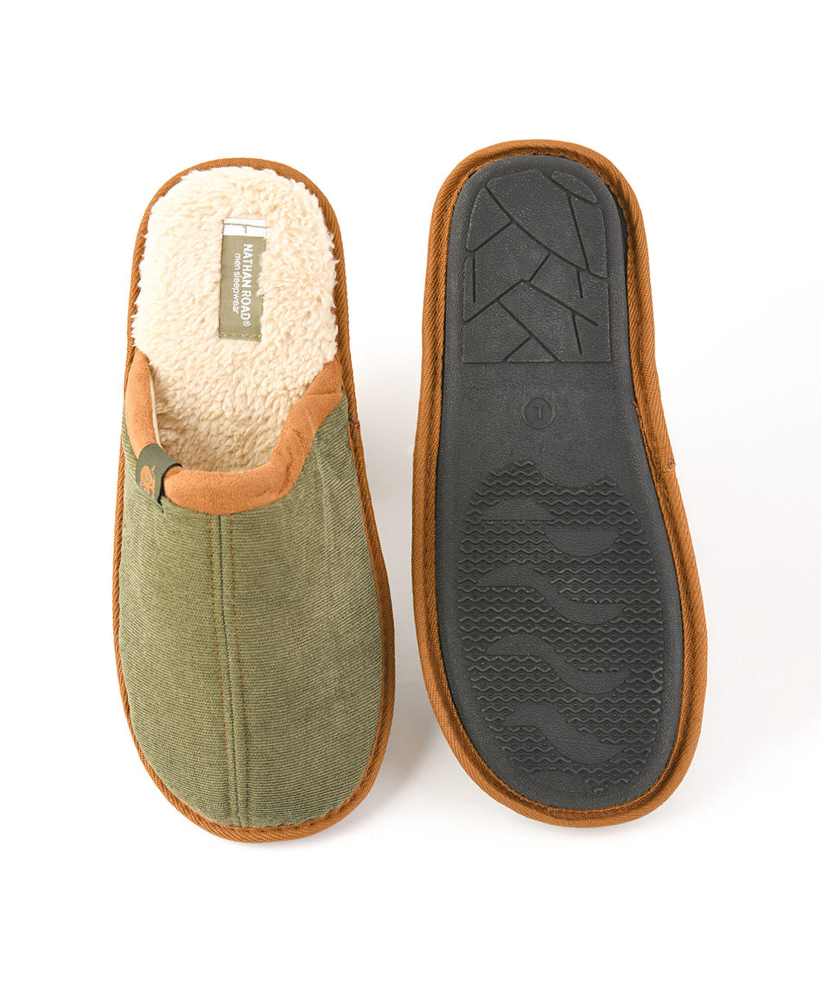 Pantufla hombre verde Pantufla hombre verde