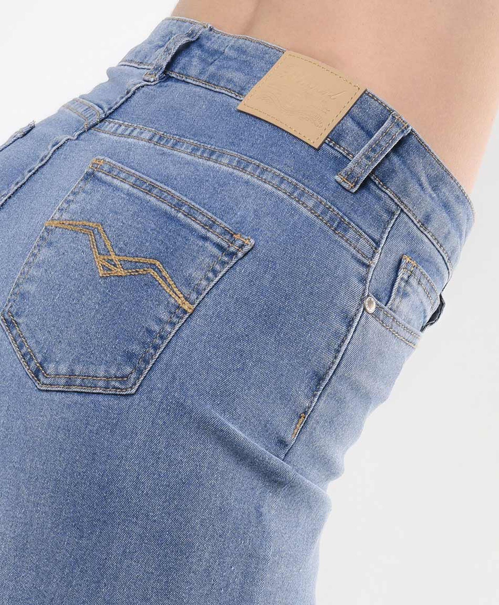 Jeans mujer costuras wide Jeans mujer costuras wide