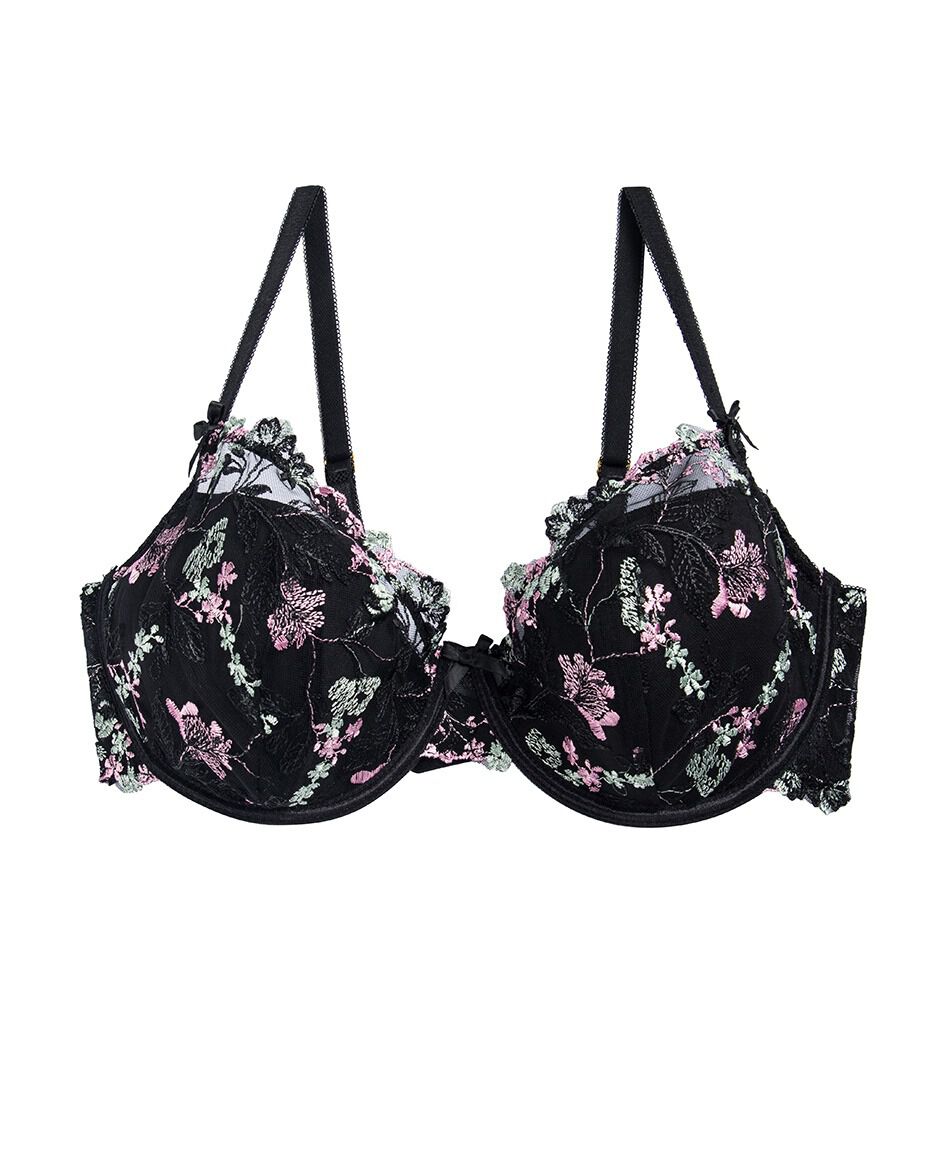 Sost&eacute;n mujer mesh mix flores