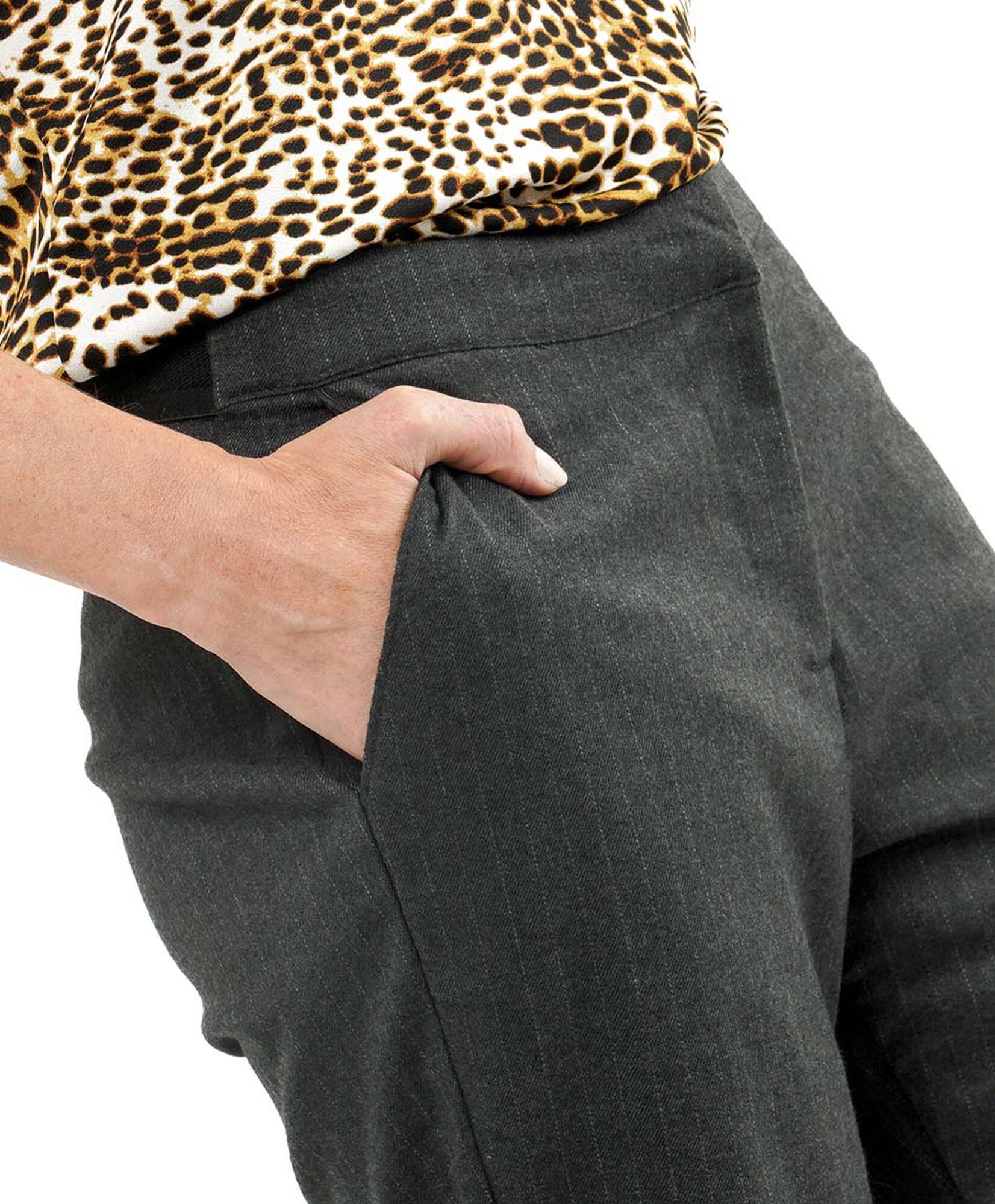 Pantalón mujer vestir gris Pantalón mujer vestir gris