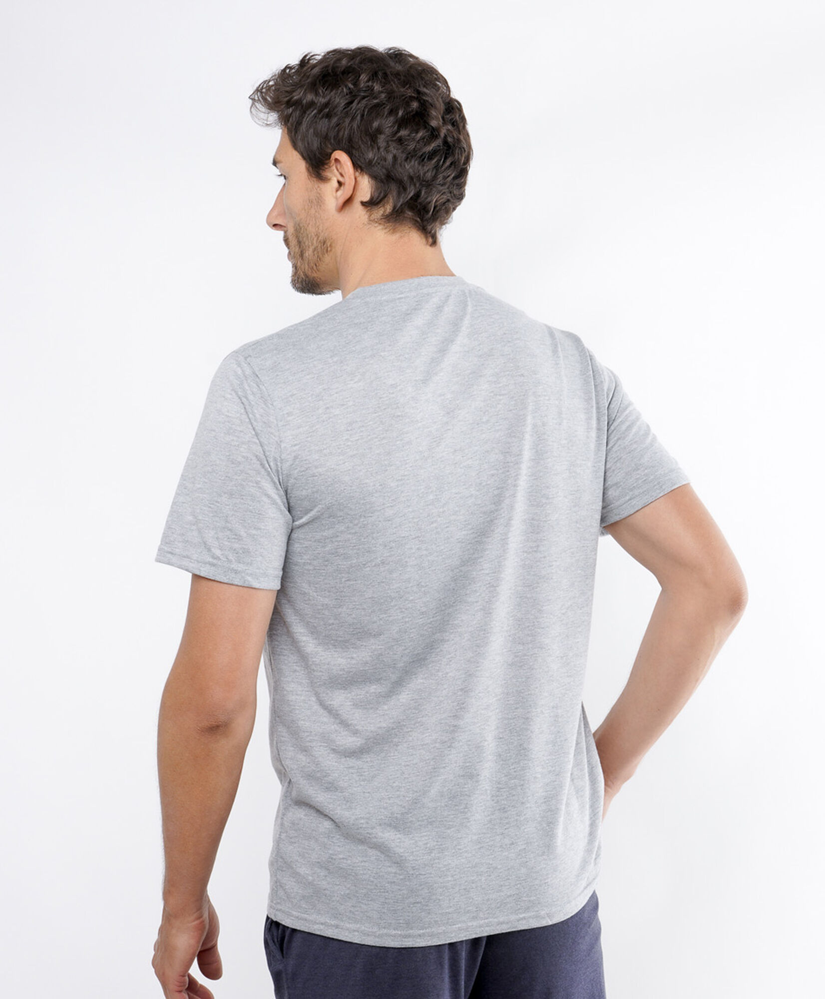 Camiseta hombre gris Camiseta hombre gris
