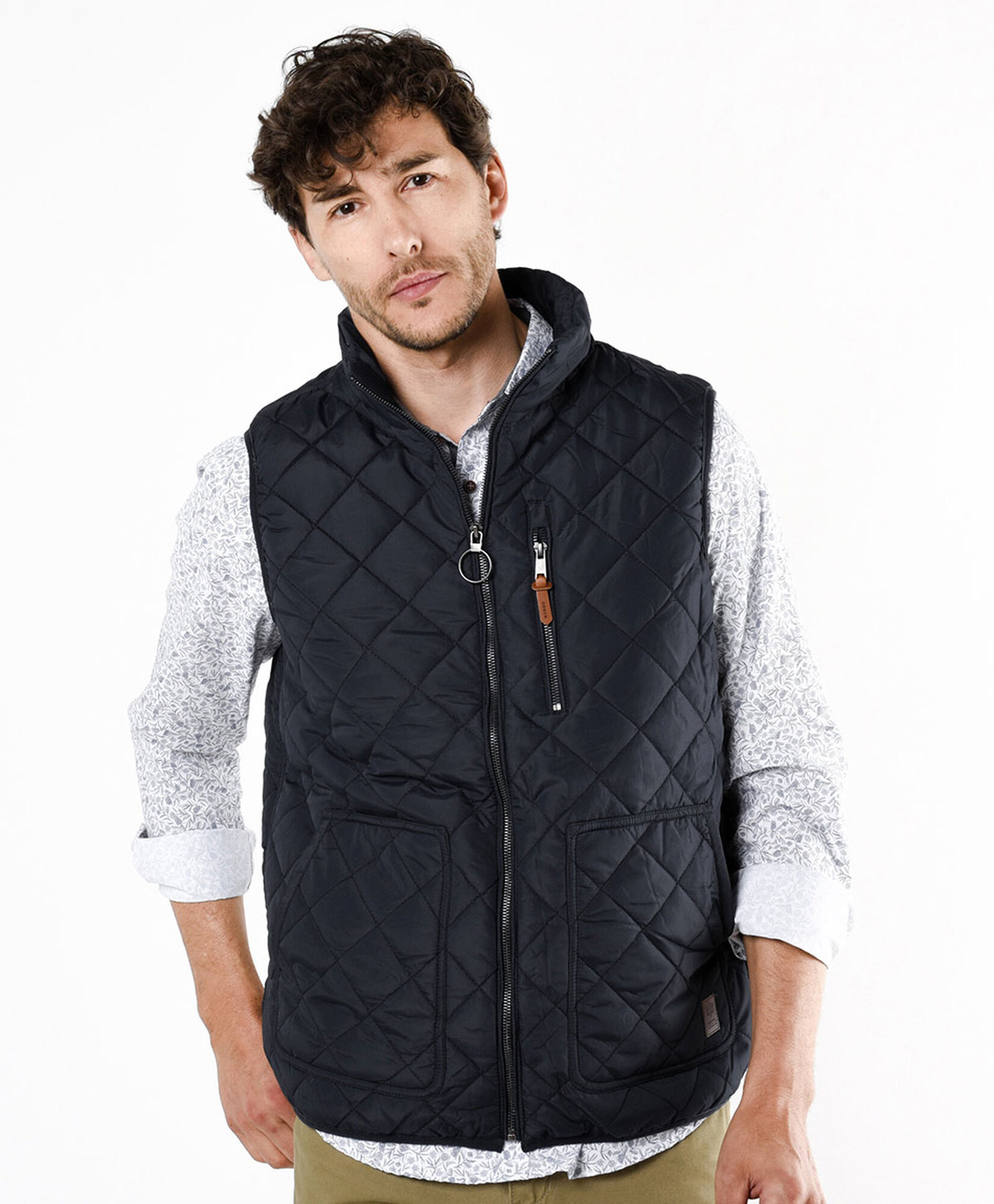 Chaqueta hombre sin mangas acolchada Chaqueta hombre sin mangas acolchada