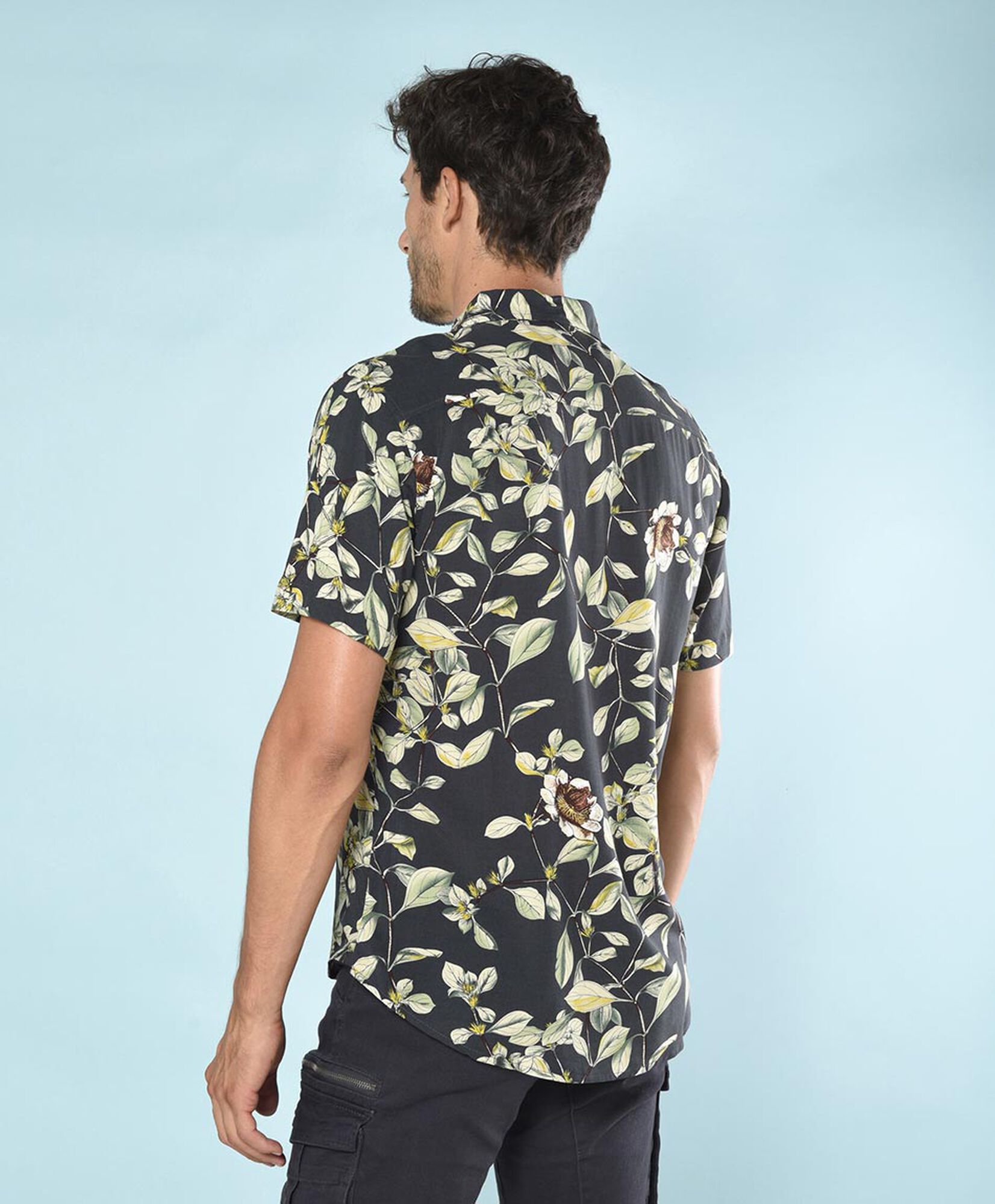 Camisa hombre hojas Camisa hombre hojas