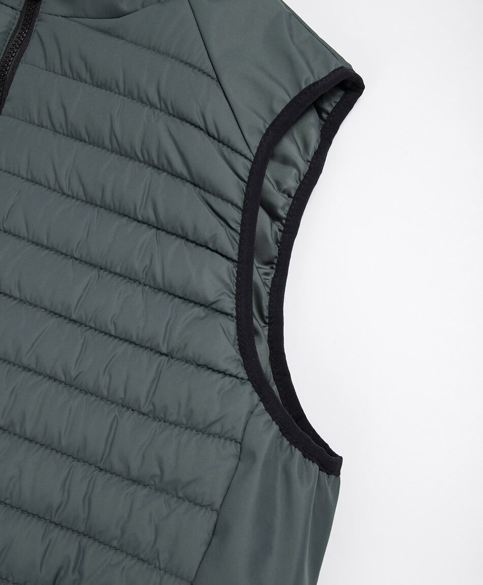 Parka hombre sin mangas acolchada