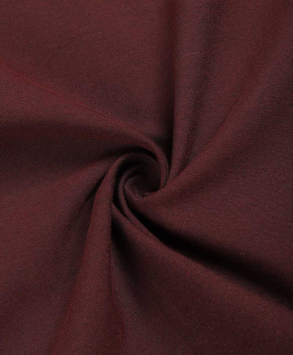 Camisa hombre lisa burdeo