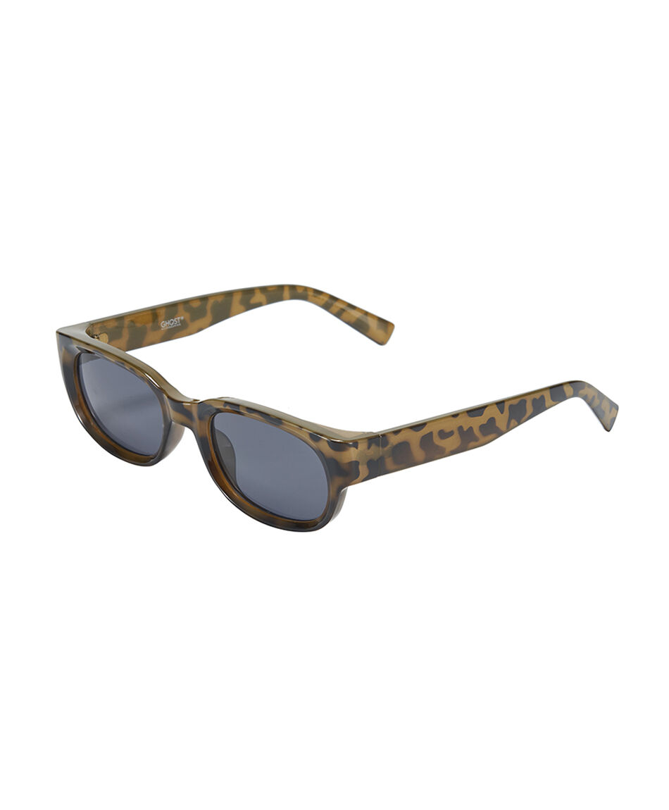 Lentes mujer animal print verde