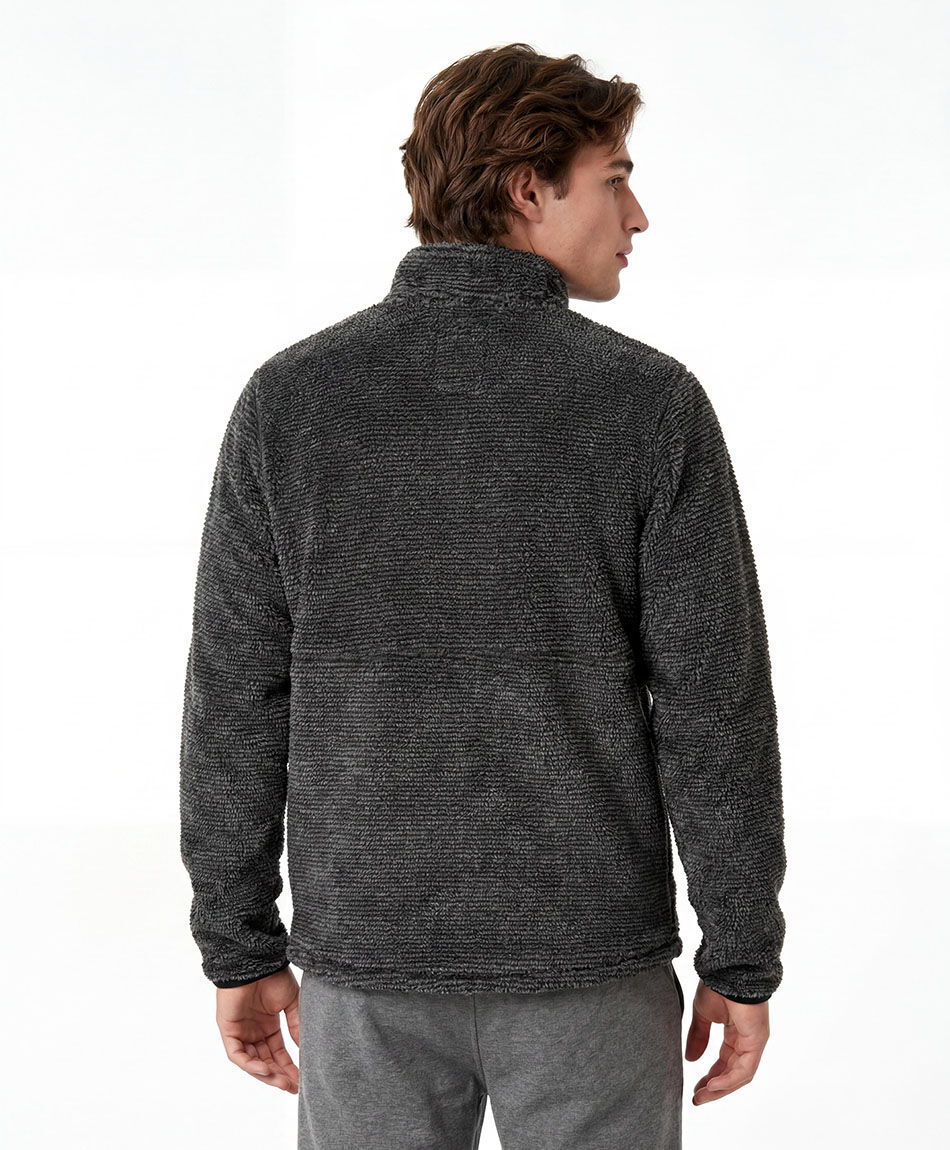 Chaqueta deportiva hombre polar l&iacute;neas